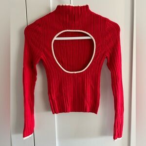 BDG Open Back Sweater